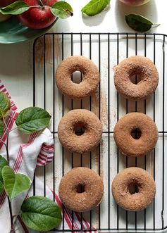 Vegan Apple Cider Baked Doughnuts