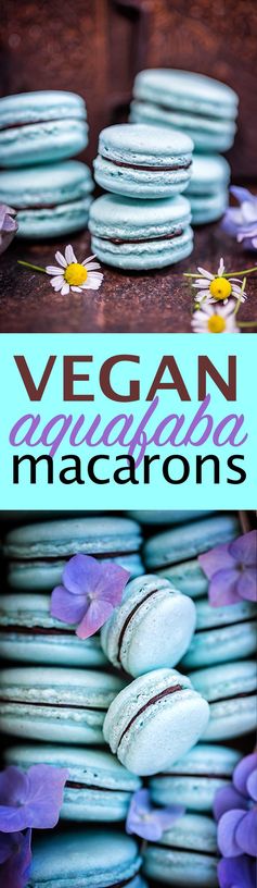 Vegan Aquafaba Macarons