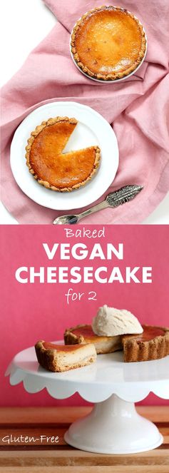 Vegan Cheesecake Baked