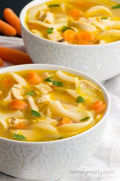 Vegan Chicken Noodle Soup