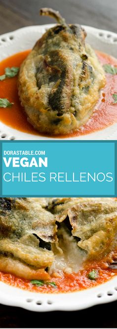 Vegan Chiles Rellenos