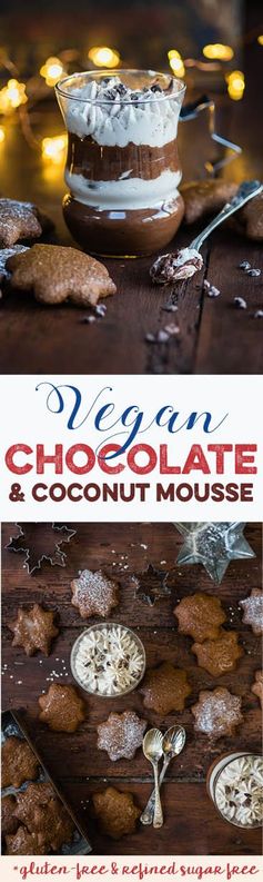 Vegan Chocolate and Coconut Mousse