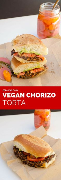 Vegan Chorizo Torta