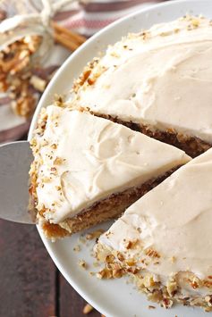 Vegan Cinnamon Roll Cake