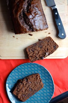 Vegan Double Chocolate Banana Bread