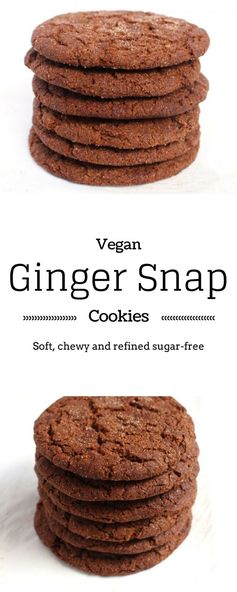 Vegan Ginger Snaps