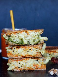 Vegan Grilled Mac and Cheese Sandwich