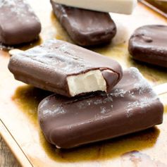 Vegan Ice Cream Bars (Dairy Free, Gluten Free, Paleo