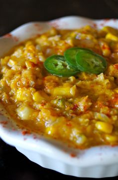 Vegan Jalapeño Creamed Corn