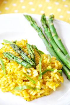 Vegan Lemon and Asparagus Risotto