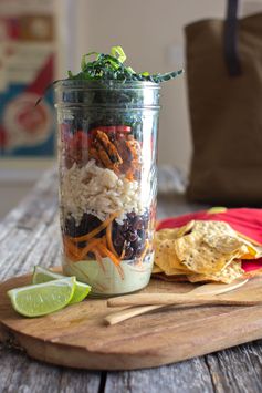 Vegan Mason Jar Taco Salad