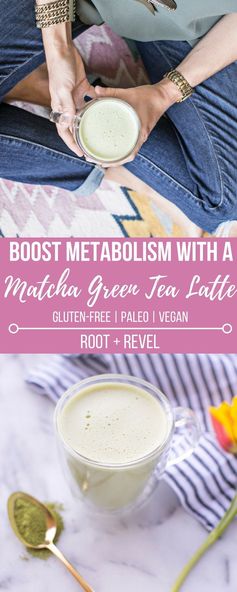 Vegan Matcha Green Tea Latte