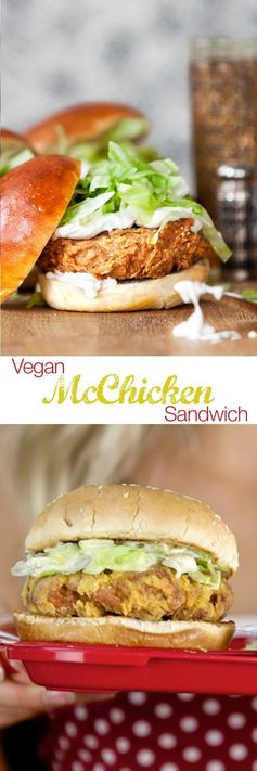 Vegan McDonalds Series: McChicken Sandwich