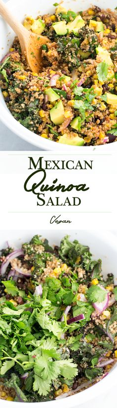 Vegan Mexican Quinoa Salad