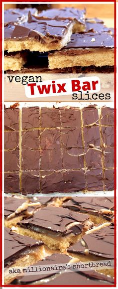 Vegan millionaire's shortbread bars (Twix bars