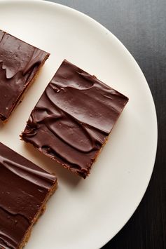 Vegan Peanut Butter Chocolate Bars