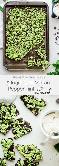 Vegan Peppermint Bark