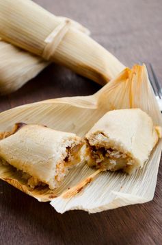 Vegan Potato Adobo Tamales