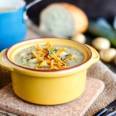 Vegan Potato & Leek Soup