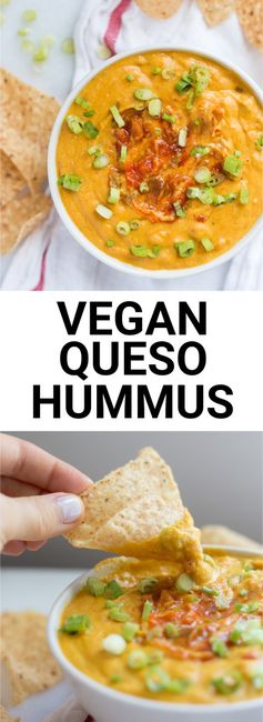 Vegan Queso Hummus