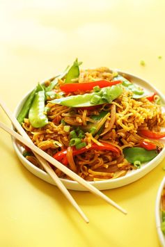 Vegan Singapore Noodles