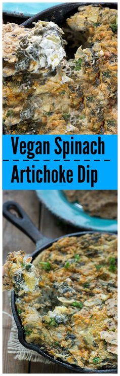 Vegan Spinach Artichoke Dip