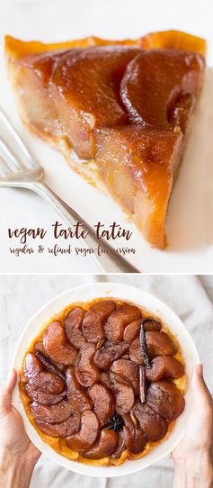 Vegan tarte tatin