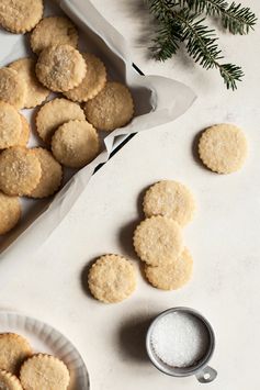 Vegan Vanilla Almond Sugar Cookies