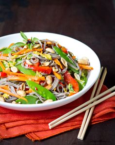 Vegetable and Noodle Stir Fry