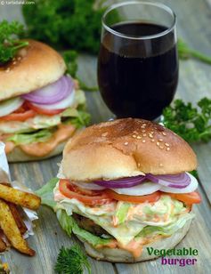 Vegetable Burger, Snack