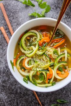 Vegetable Noodle Miso Soup