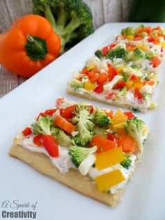 Vegetable Pizza Appetizer
