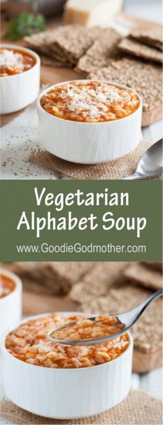 Vegetarian Alphabet Soup