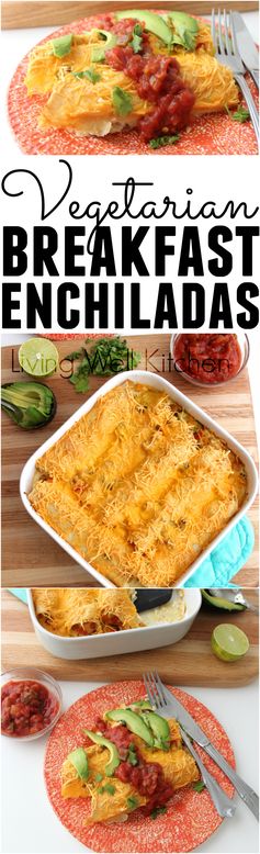 Vegetarian Breakfast Enchiladas