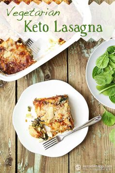 Vegetarian Keto Lasagna