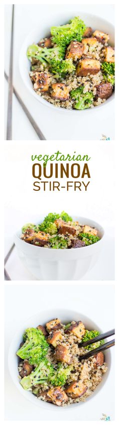 Vegetarian Quinoa Stir-Fry