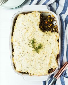 Vegetarian Shepherd’s Pie with Rosemary & Lentils