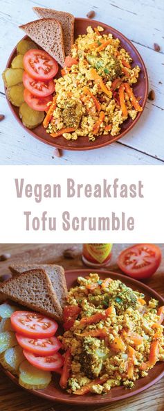 Veggie and Tofu scrumble