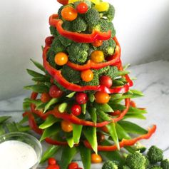 Veggie Christmas Tree