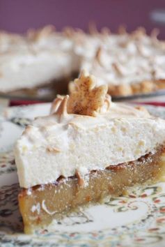 Vermont Maple Cream Meringue Pie