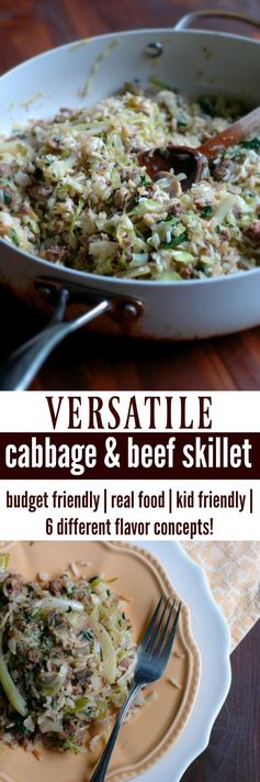 Versatile Cabbage and Beef Skillet