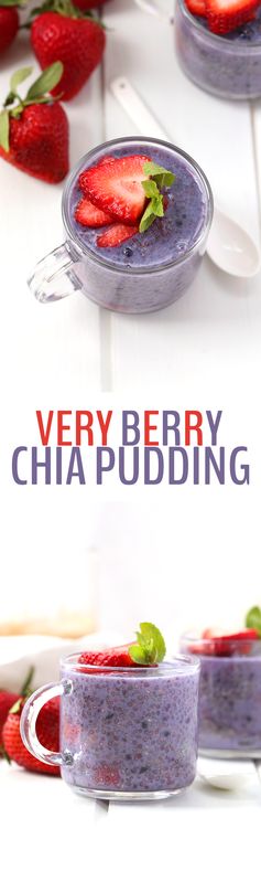 Very Berry Chia Pudding