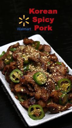 Walmart Asian Spicy Pork