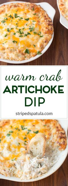 Warm Crab and Artichoke Dip