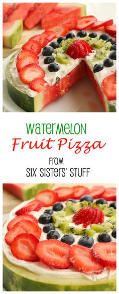 Watermelon Fruit Pizza