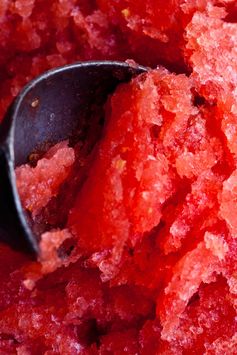 Watermelon Sorbet or Granita