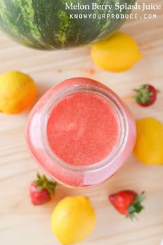 Watermelon Strawberry Juice Recipe | Raw Juice