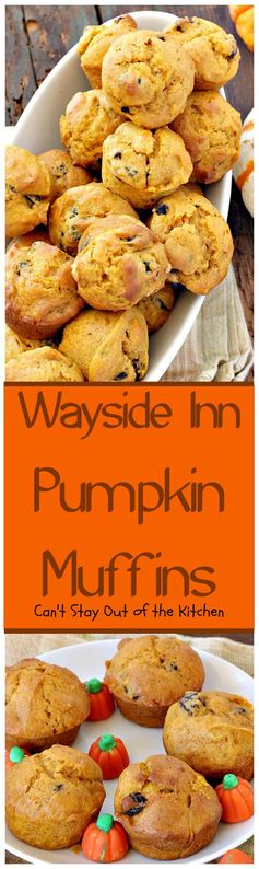 Wayside Inn Pumpkin Muffins