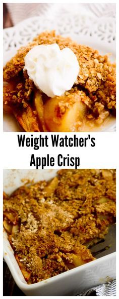 Weight Watcher's Apple Crisp