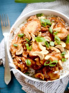 Weight Watchers Slow Cooker Cashew Chicken